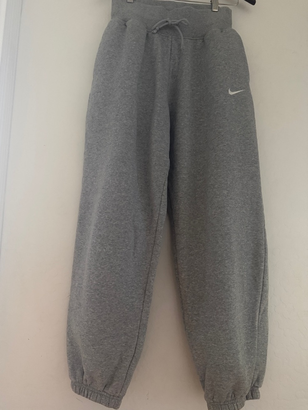 Nike women’s Oversized  Gray Sweat Joggers